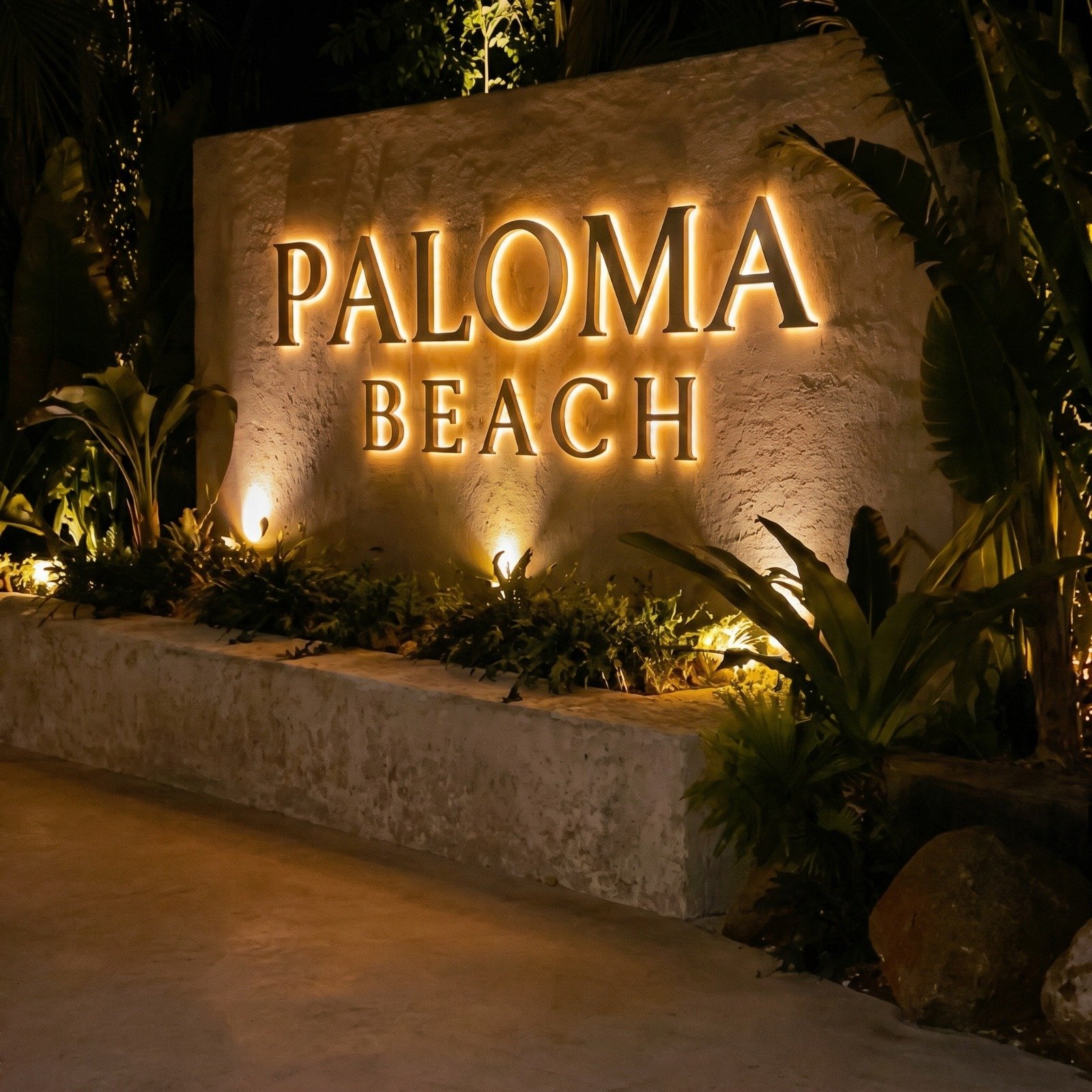 Custom outdoor sign