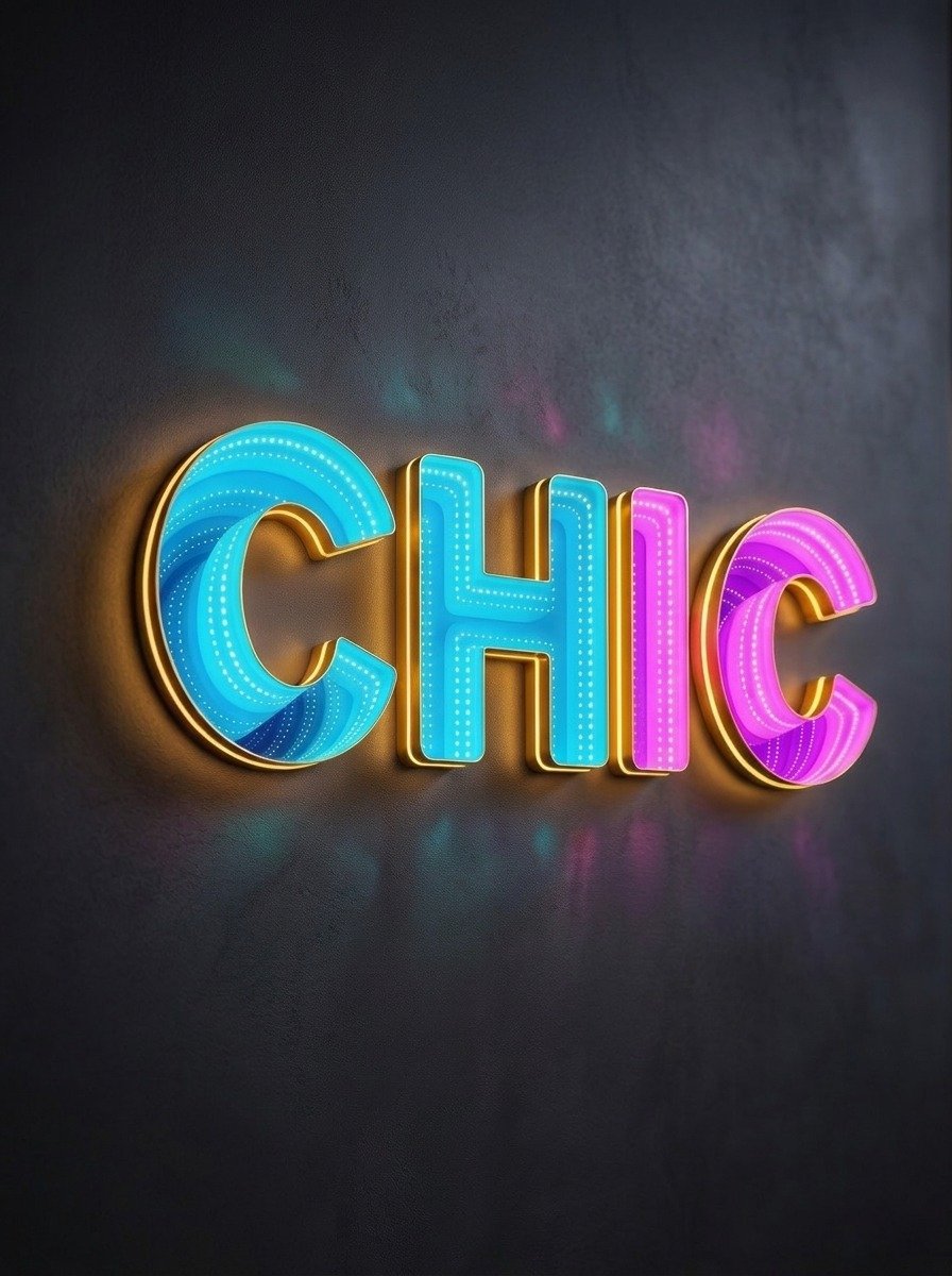INFINITY MIRROR SIGN